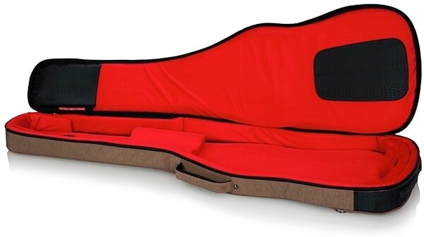 open zoom image for Gator Transit Series Electric Bass Guitar Gig Bag, Tan, View 6