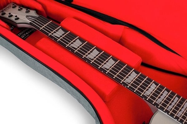 open zoom image for Gator Transit Series Electric Guitar Gig Bag, Light Gray, View 9