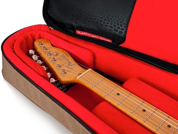 open zoom image for Gator Transit Series Electric Guitar Gig Bag, Tan, View 9