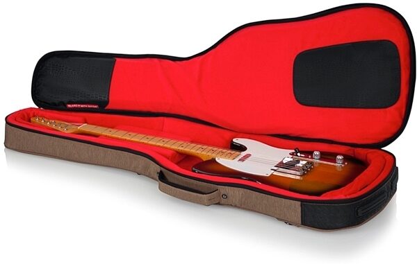 open zoom image for Gator Transit Series Electric Guitar Gig Bag, Tan, View 7