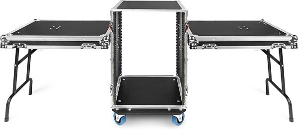 open zoom image for Gator GTOUR16U-TBL 16U Tour Rack, New, Action Position Back