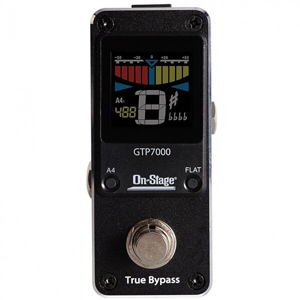 open zoom image for On-Stage GTP7000 Mini Guitar Pedal Tuner, New, Main