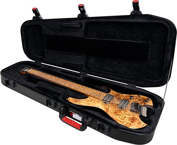 open zoom image for Gator TSA ATA Molded Headless Electric Guitar Case, New, Action Position Back
