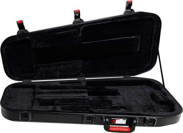 open zoom image for Gator TSA ATA Molded Headless Electric Guitar Case, New, Action Position Back