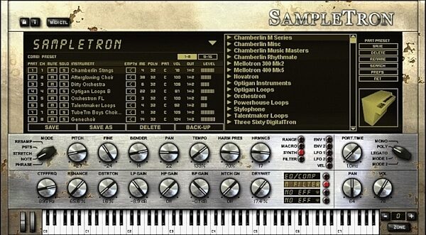 open zoom image for IK Multimedia Total Workstation XL Software Synthesizer Bundle, SampleTron