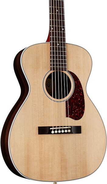 open zoom image for Guild M-50 Standard Acoustic Guitar (with Case), Natural, Action Position Back