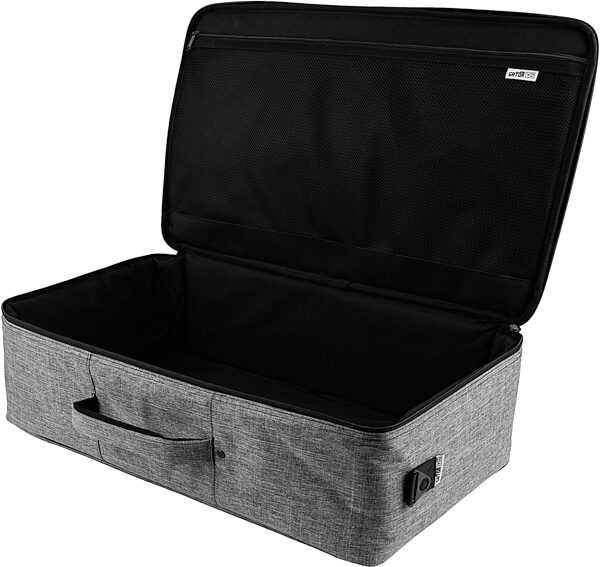 open zoom image for Vertex by Gator Tour Compact 23"x13" Pedalboard and Riser, 23 inch x 13 inch, GV-TC2313R2-GB, Action Position Back