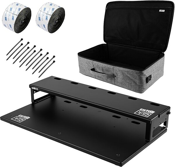 open zoom image for Vertex by Gator Tour Compact 23"x13" Pedalboard and Riser, 23 inch x 13 inch, GV-TC2313R2-GB, Main
