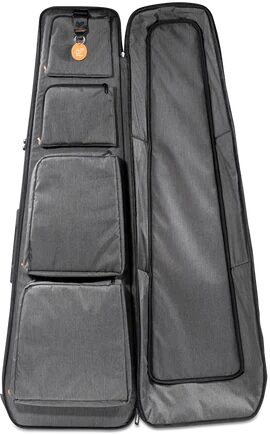 open zoom image for Gruv Gear Kapsule Gig Bag for Acoustic Guitar, Black, Action Position Back