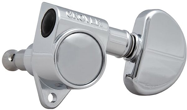 open zoom image for Grover 102N Original Rotomatics Guitar Tuners, Chrome, Action Position Back