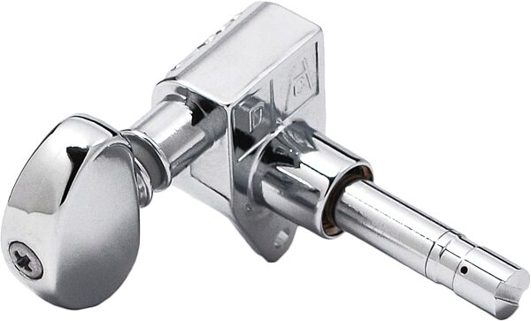 open zoom image for Grover 106 Series Original Locking Rotomatic Tuning Machines, Chrome, 106C, 3+3, Action Position Back