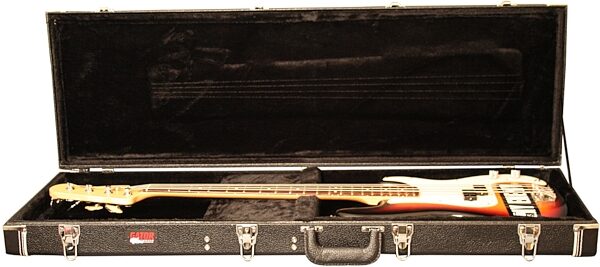 open zoom image for Gator GWBASS Laminated Wood Bass Case, In Use 1