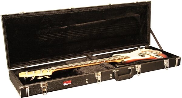 open zoom image for Gator GWBASS Laminated Wood Bass Case, In Use 2