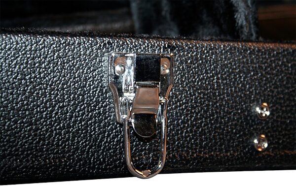open zoom image for Gator GWLPS Laminated Wood Case for LP-Style Guitars, Latch Closeup