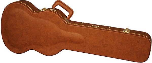 open zoom image for Gator GWSGBROWN Traditional Wood Case for SG-Style Guitars, Main