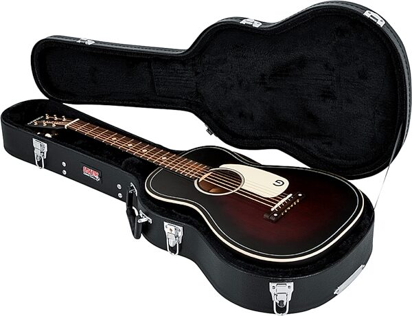 open zoom image for Gator GWE-ACOU-3/4 Wood Acoustic Guitar Case, New, Action Position Back