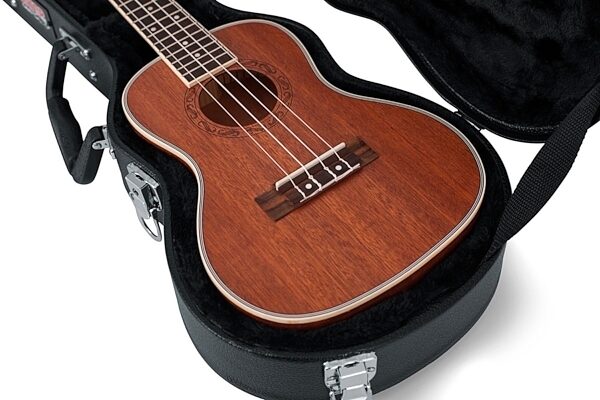 open zoom image for Gator Ukulele Hard-Shell Wood Case, Concert, View 2