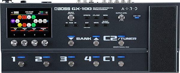 open zoom image for Boss GX-100 Guitar Multi-Effects Processor Pedal, New, Action Position Back