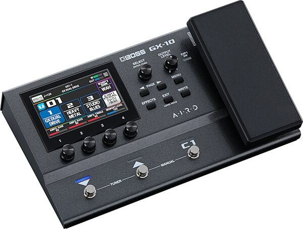 open zoom image for Boss GX-10 Guitar Multi-Effects Processor, Open Box (Very Good), Action Position Front