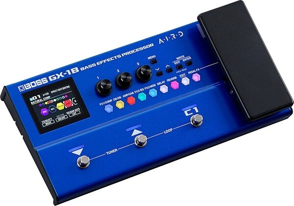 open zoom image for Boss GX-1B Bass Multi-Effects Processor, New, Action Position Back