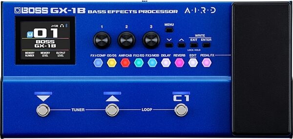 open zoom image for Boss GX-1B Bass Multi-Effects Processor, New, Main