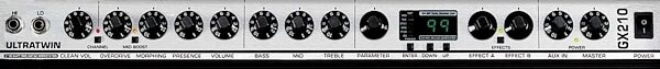 open zoom image for Behringer GX210 Ultratwin Guitar Amplifier with DFX, Panel