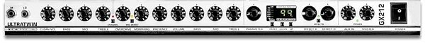 open zoom image for Behringer GX212 Ultratwin Guitar Amplifier with DFX, Panel