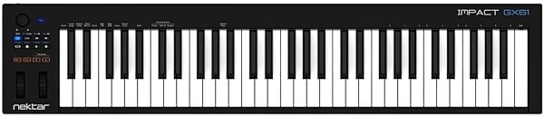 open zoom image for Nektar Impact GX61 USB MIDI Keyboard Controller, 61-Key, New, Main