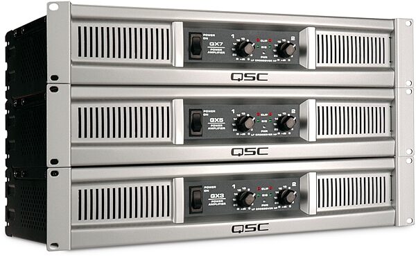 open zoom image for QSC GX7 Power Amplifier (725 Watts), GX Family