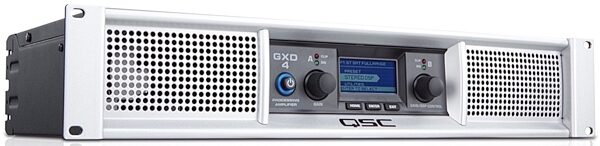 open zoom image for QSC GXD 4 Class D Power Amplifier with DSP (400 Watts), Open Box (Very Good), Right Angle