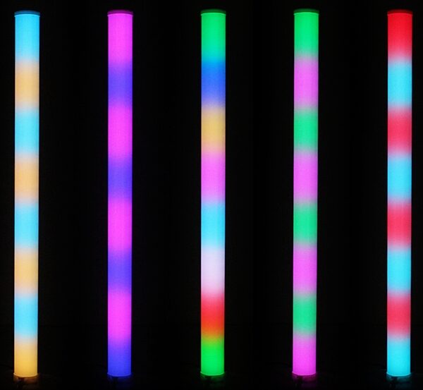open zoom image for JMAZ Galaxy Tube LED Effect Light, Single, Action Position Back