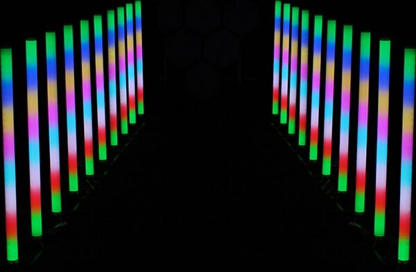 open zoom image for JMAZ Galaxy Tube LED Effect Light, Single, Action Position Back