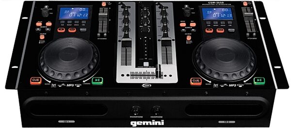 open zoom image for Gemini CDM-3650 CD/MP3 Player Mixing Console, Main