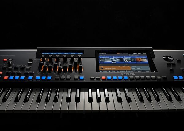 open zoom image for Yamaha GENOS2 Arranger Workstation Keyboard, New, Action Position Back