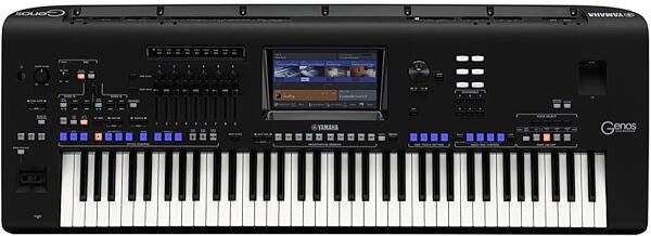 open zoom image for Yamaha Genos Arranger Workstation Keyboard, 76-Key, Open Box (Good), Main