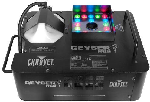 open zoom image for Chauvet DJ Geyser RGB Fog Machine with LED Effects, Main
