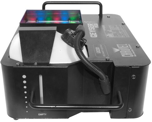open zoom image for Chauvet DJ Geyser RGB Fog Machine with LED Effects, Side
