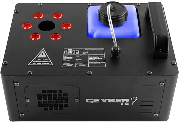 open zoom image for Chauvet DJ Geyser T6 Fog Machine with Lighting Effects, New, Main