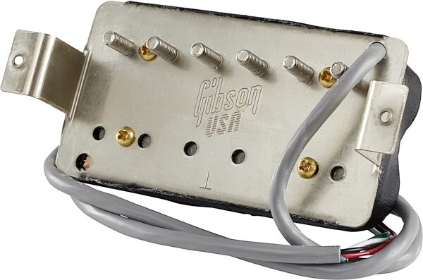 open zoom image for Gibson 496R Hot Ceramic Rhythm Humbucker Pickup, Double Black, Action Position Back