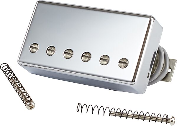 open zoom image for Gibson 498T Treble Humbucker Pickup, Chrome, Action Position Back
