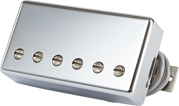 open zoom image for Gibson 498T Treble Humbucker Pickup, Chrome, Action Position Back