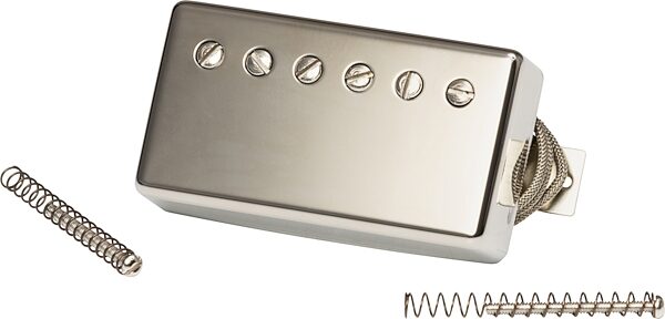 open zoom image for Gibson '60s Burstbucker Guitar Pickup, Double Black, Nickel Cover, Action Position Back