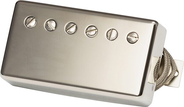 open zoom image for Gibson '60s Burstbucker Guitar Pickup, Double Black, Nickel Cover, Action Position Back