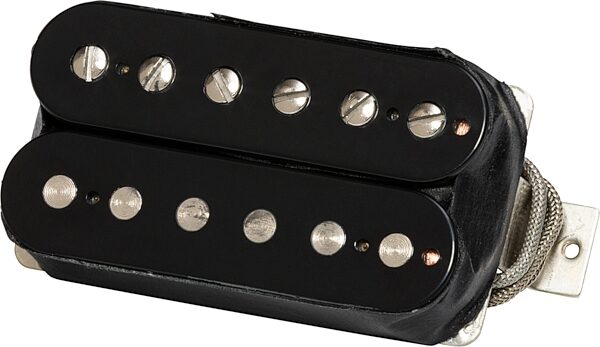 open zoom image for Gibson '70s Tribute Humbucker Pickup, Double Black, Rhythm, Action Position Back