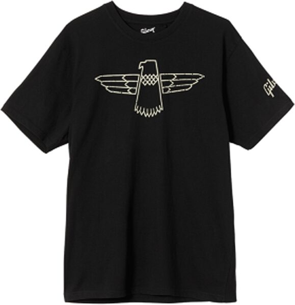 open zoom image for Gibson Thunderbird Bass T-Shirt, Black, Small, Action Position Back
