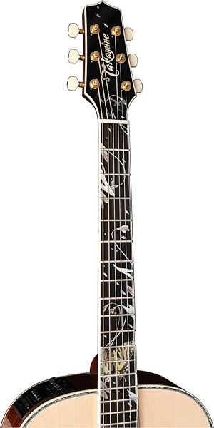 open zoom image for Takamine 2018 Limited Edition Gifu Cho Acoustic-Electric Guitar (with Case), Action Position Back
