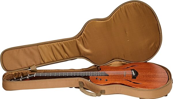 open zoom image for Taylor T5 Electric Guitar Gig Bag, Tan, Action Position Side