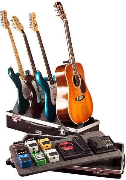 open zoom image for Gator GigBox Pedal Board/Guitar Stand, Main