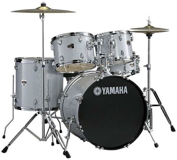 open zoom image for Yamaha GM2F51 GigMaker 5-Piece Drum Shell Kit, Silver Glitter