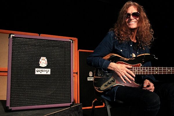 open zoom image for Orange Glenn Hughes Crush Bass 50 Combo Amplifier (50 Watts, 1x12"), New, Action Position Back